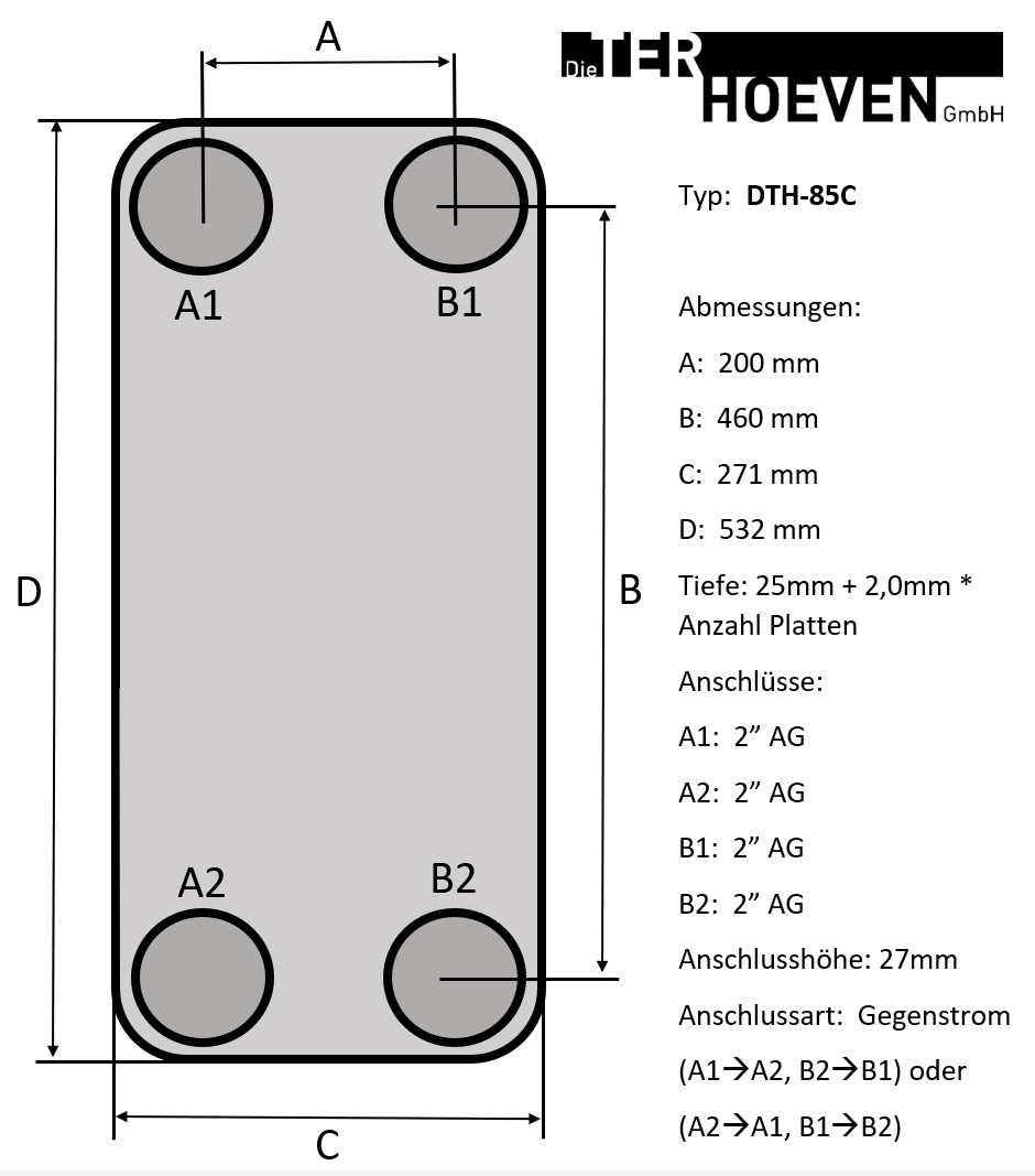 DTH-85C-120 4x2"AG